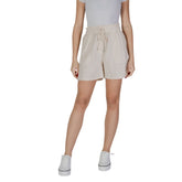 B.Young Beige Cotton Short -   -  B.Young.